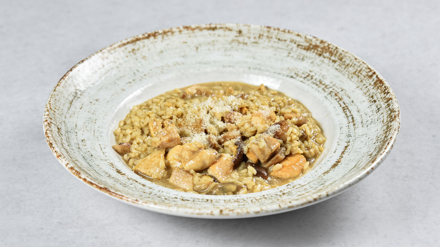 RIŽOTO SA PILETINOM I VRGANJIMA